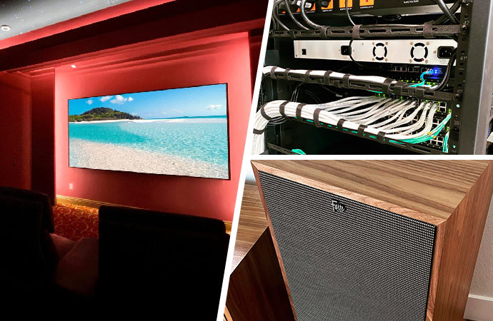 personal sound system for home theater networks