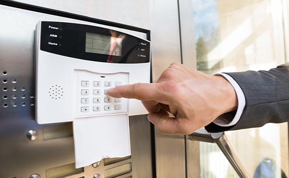 Alarm system for residential and commercial security