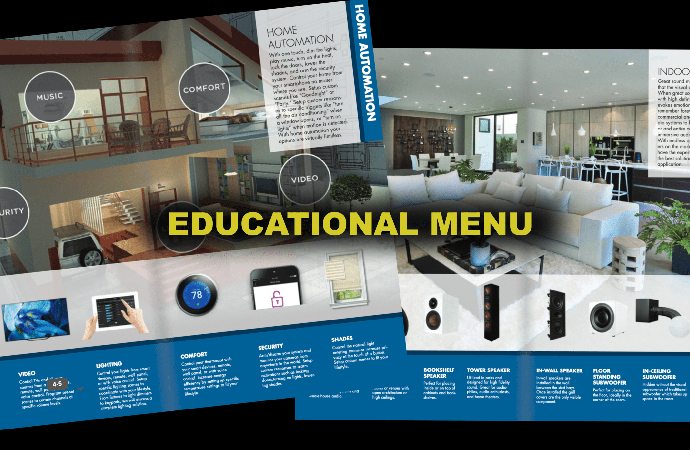 AV Educational Menu