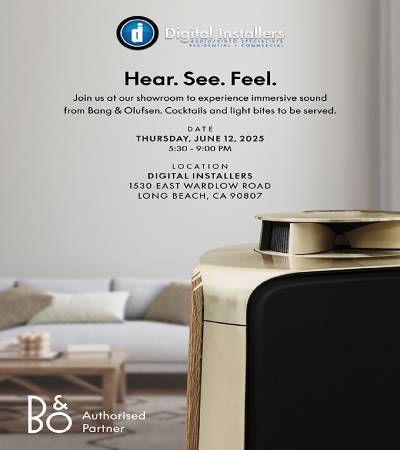 Bang & Olufsen Sound Event at Digital Installers Showroom