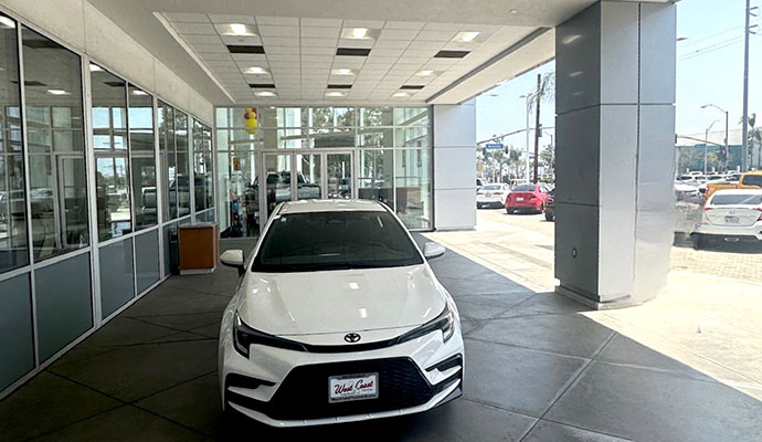 Dealership professional wifi installation