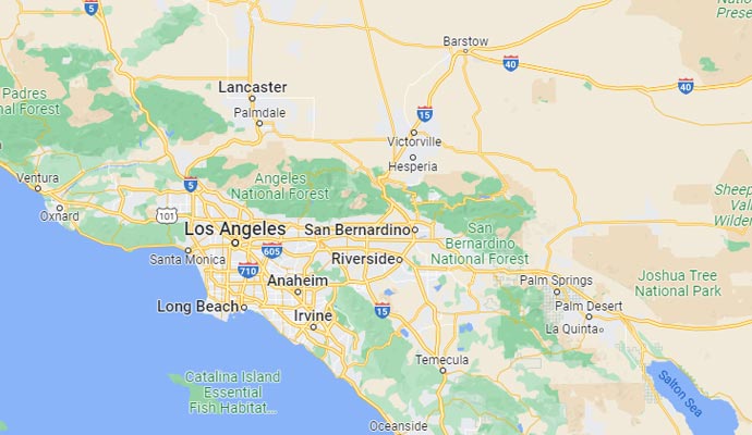 Digital Installers Service Area Map