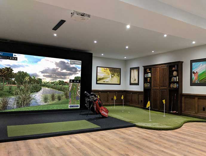 Gaming Rooms & Golf Simulators