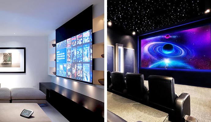 Home theater and media room