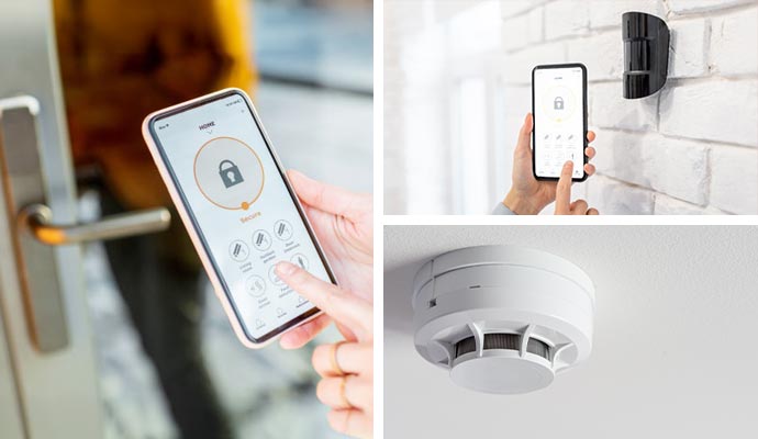Smart home motion sensor and smoke detector