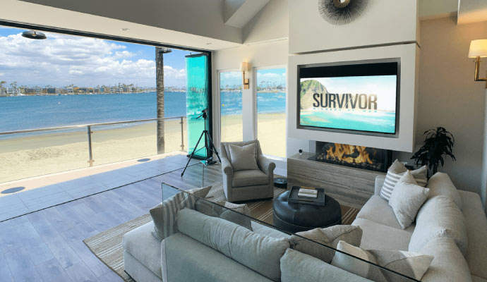 Installed TV