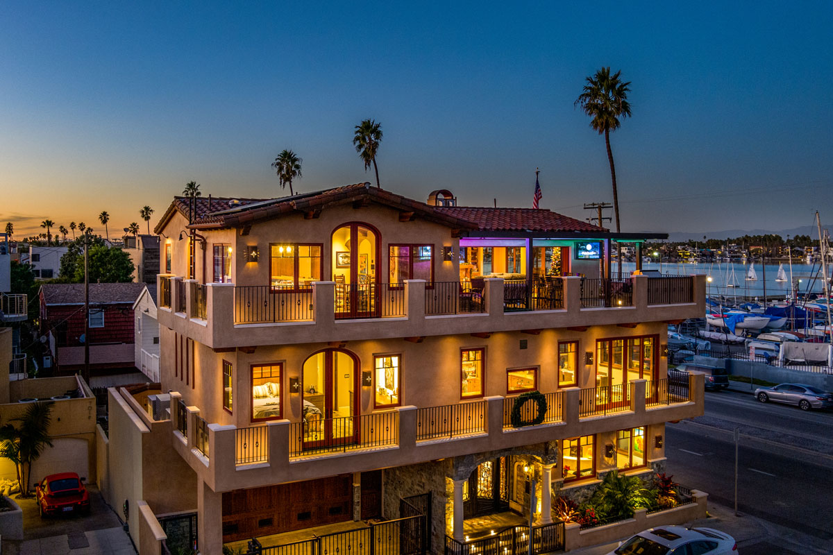 View of the home that has so many details, great job by Durant Construction.