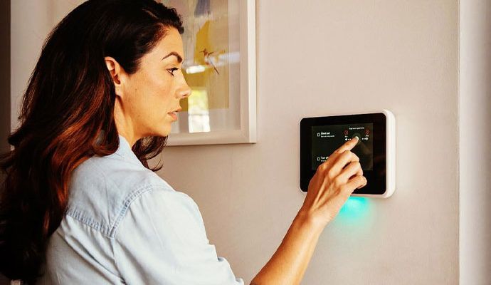 Integrated lighting control system installation