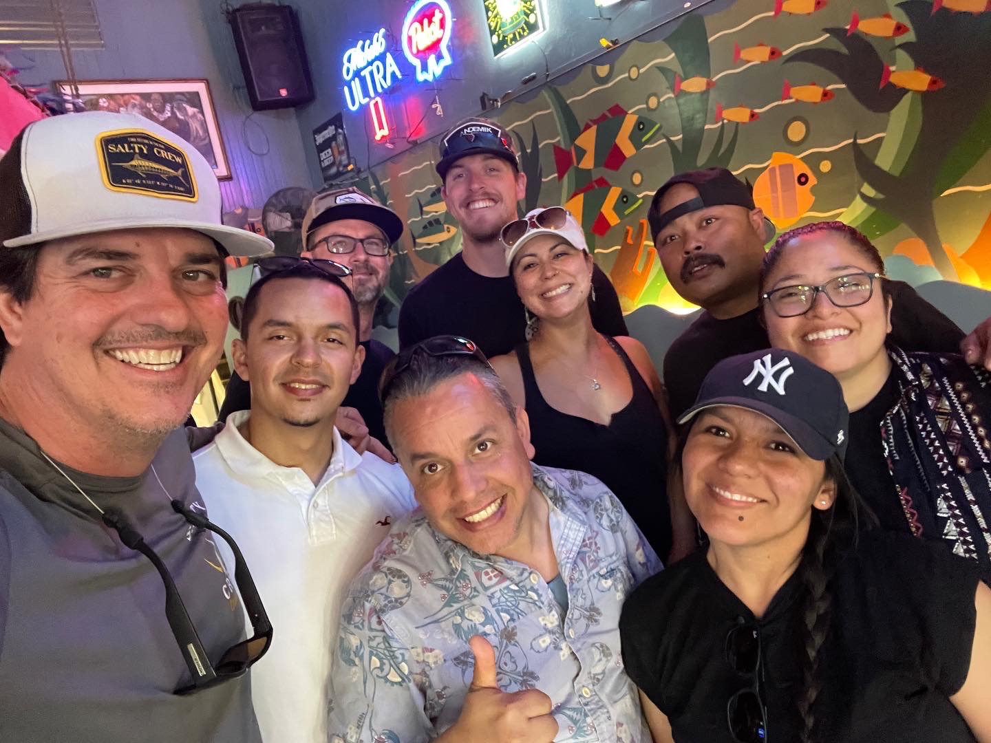 Team outing to Catalina, Ca