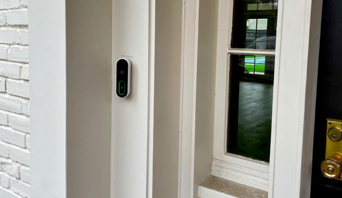 Smart doorbell and automated door lock