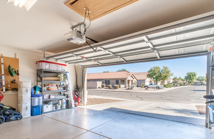 Smart garage door opener.