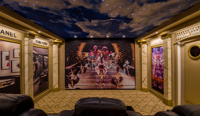 Smart home theater automation and control