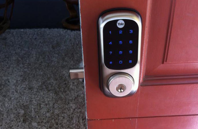 Smart lock door security lock