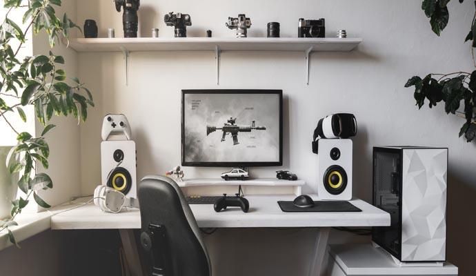 Immersive gaming room