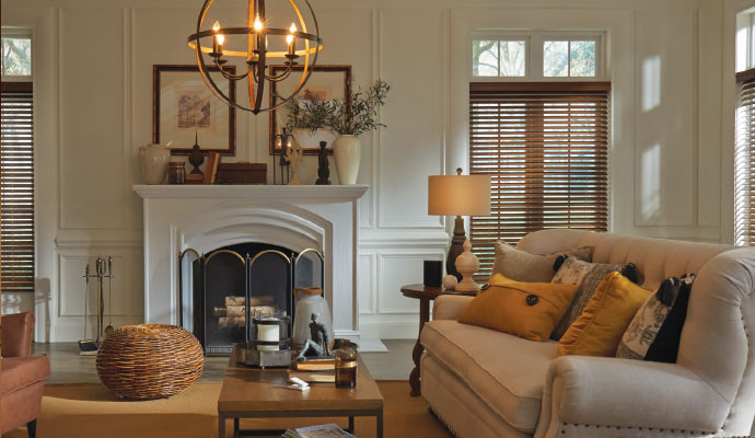 Wood and Faux Wood Blinds